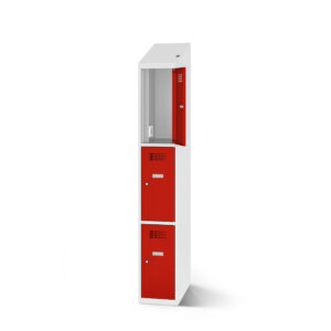 Fächerschrank mit Ladefunktion