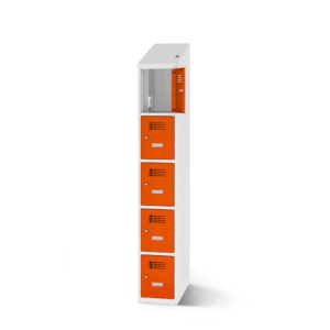 Fächerschrank mit Ladefunktion 5 Fächer 30