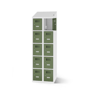 Fächerschrank mit Ladefunktion 10 Fächer 60