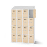 Fächerschrank mit Ladefunktion