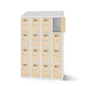 Fächerschrank mit Ladefunktion