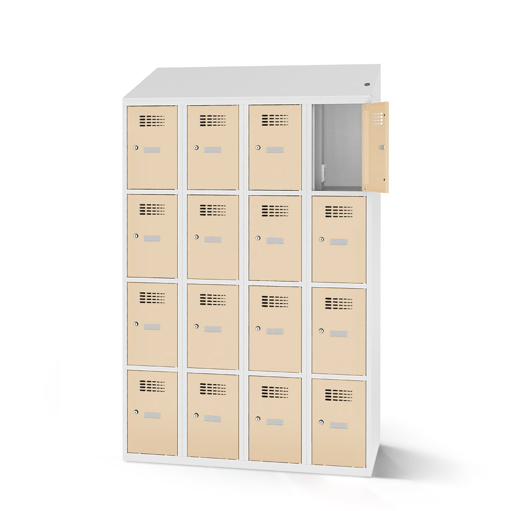 Fächerschrank mit Ladefunktion